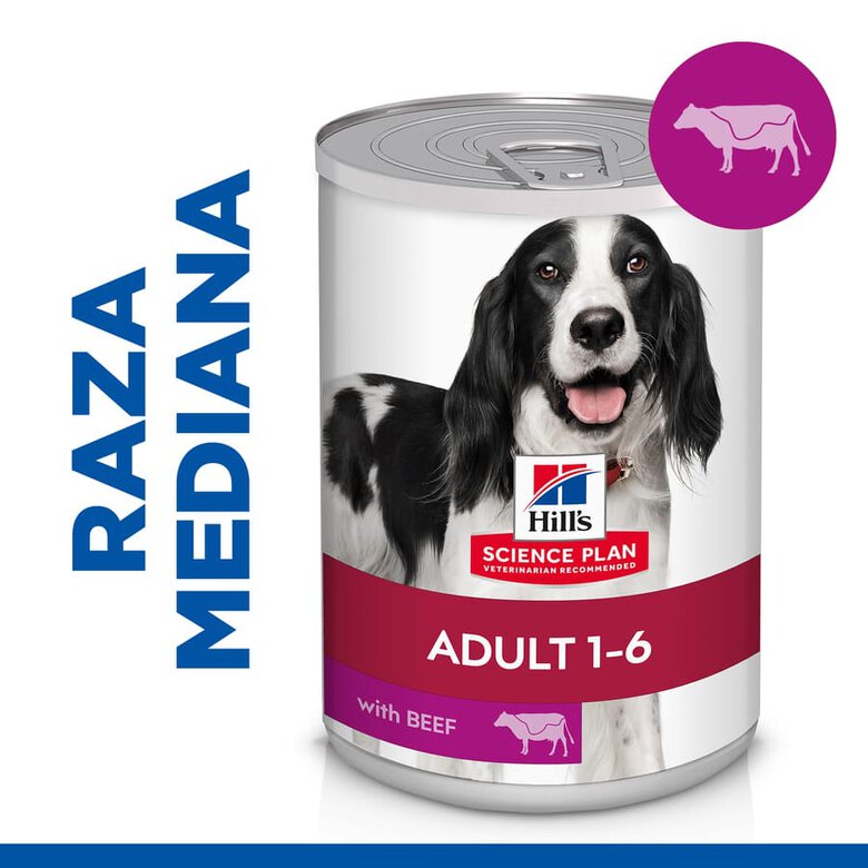 Hill's Science Plan Adult ternera lata para perros, , large image number null